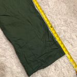 House of Harlow 1960 Milo Tencel Straight Leg Pants Army Green‎ Size Medium Green Photo 7