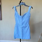 House Of CB HOUSE‎ OF CB 'Tilly' Blue Pin Tuck Mini Dress NWOT size M Photo 3