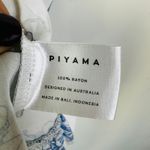 Piyama Hydrangea Blue Bridesmaid Harper Pajama Romper Size Medium Photo 3