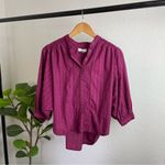 Anthropologie Pilcro The Tavi Buttondown Bohemian Top Size XSP Photo 1