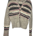 Free People  Wrap Me Up Pullover Color Pop Alpaca Wool Blend Size XS Warm Photo 0