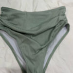 SheIn dark Green Bikini bottoms are higher waisted Photo 0