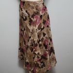 La Redoute La Boutique floral ruffle chiffon midi skirt size 10 Photo 2