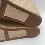 Marc Fisher Shoes Lannie Leather Ankle Strap Espadrille Platform Wedge Sandal 11 Photo 5