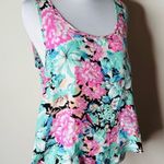 Yumi Kim  Pink and Blue Floral Silk Tank Photo 1