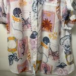 Live 4 Truth  Cover Up Womens XL Shirt Beachy Swim Resort Button Tropical Tunic Photo 7
