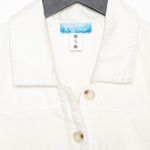 Show Me Your Mumu Cannon Denim Romper in Seasalt Off White – Size Small – NWOT Photo 7