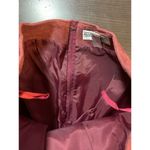 Amanda Smith Vtg Brown Suede Leather Knee Length Skirt  14 Lined Moto‎ Classic Photo 5