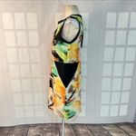 Calvin Klein sleeveless vibrant colorful spring summer sheath dress size 6 Photo 5