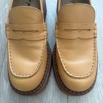 Free People Shoes Lyra Lug Sole Loafers Leather Chunky Platform Tan EU 39 US 8.5 Photo 6