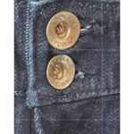 Banana Republic Two Button/Zip Closure Dark Wash Jean Mini Skirt Sz 29R Photo 1