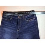 Judy Blue Wide Leg Cropped Stretch Jeans Dark Wash Raw Hem Size 15 32 Photo 6