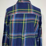 Old Navy  Blue and Green Plaid Shirt Photo 5