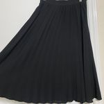 Forever 21 Classic Black Pleated Midi Skirt Photo 0