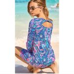 Lilly Pulitzer Lily Pulitzer Bay Dress No Drama Llama Print 100% Pima cotton style #27870 Sz M Photo 1