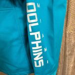 NFL  Miami Dolphins Teal Soft Shell Light Hooded Zip Jacket Large NWT Photo 6