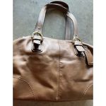 Coach F17220 Soho Shoulder Bag Purse Brown Leather Boho Slouchy Classic Photo 1