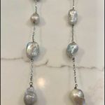 Handmade Long and large Baroque necklaces 19 inches long Photo 2