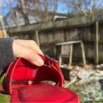 Caslon New Circa Red Leather Thong Sandals size 5 Photo 6