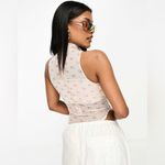 Nike NEW! Women's  Air Printed Mock-Neck Bodysuit Photo 6