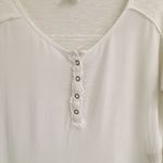 Free People  we the free Ivory Sunday Henley XS Photo 2