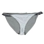 Aerie  Bikini Bottoms Striped Ruffle Gingham Trim Womens Size L Photo 2