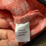 Ming Wang  Pink & White Textured Top M Photo 1