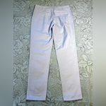 ZARA  BASIC Pleated High Waist Light Lavender Crop Ankle CareerTrouser. Sz S Photo 2