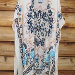 NWT Marcus Adler Print Kimono Top Blue Size undefined Photo 0