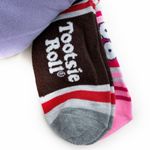 Tootsie Roll Candy Womens No Show Socks Sugar Daddy Junior Mints Blow Pop Gift Pink Photo 9