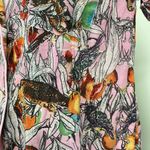 Plum Pretty Sugar Pink Bird Print Pajama Top Blue Photo 2