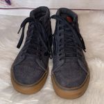 Skechers Vans Black Canvas HIgh Top Skate Shoes Sneakers Mens 8 Women's 9.5 Photo 2