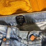 J.Crew  Factory Wide Leg Crop Jeans Size 31T Raw Hems High Rise BO755 Photo 6