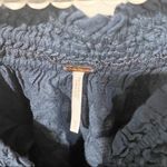 Free People  Size Small Smocked Off Shoulder Free Spirit Bell Sleeve Top‎ Photo 3