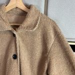 None Tan teddy Shacket  Photo 1