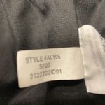 J.Crew Scalloped Linen-Cotton Pull On A-line Mini Skirt Black Size 10 Photo 9