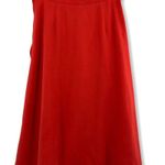 J.Crew  365 Red Cascade Ruffle Skirt Size 0 Photo 1