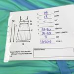 City Studio Womens Dress Small Beaded Empire Waist Asymmetrical Y2K Prom Fairy Blue Photo 9