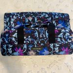 Vera Bradley  Hanging Travel Organizer Toiletries Makeup Bathroom Blue Purple Photo 3