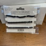 D'Bello Accessories Evil Eye Charm Good Luck Protection Black Beaded Bracelet Photo 3