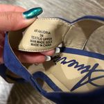 American Rag Blue Platform Wedges Photo 4