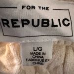 FOR THE REPUBLIC  Cream Mock Neck Open Shoulder Sweater Photo 3