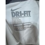 Nike  Dri-Fit White V-Neck Tee Running Training Tennis‎ Pickleball Athleisure Med Photo 5