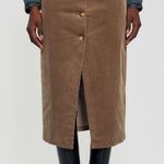 Antik Batik Brown Midi Pencil Dress for Work Size 36 Photo 2