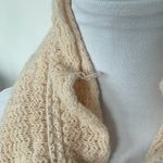 Source Unknown Beige Knit Scarf Photo 2