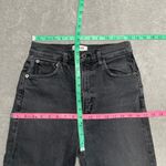 AGOLDE Jeans Womens 25 Washed Black Pinch Waist Skinny Stretch Distressed Photo 8