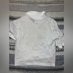 Lululemon White  Cropped Swiftly‎ Polo shirt size 4 Photo 4