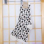 Madewell NEW‎  Animal Trouser Socks, antique cream, one size fits all Photo 7