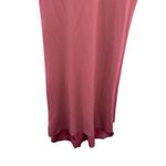BHLDN  Jones Satin Gown Dress Women's Size 8 Burgundy Formal Wedding Guest Photo 2