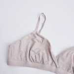 SKIMS Cream Unlined Mesh Bralette Photo 1